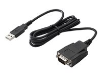 HP - Seriell adapter - USB - RS-232 x 1 - svart - for HP 34, Z1 G9; Elite 600 G9, 800 G9, t655; Pro 260 G9, 400 G9, t550; ProOne 440 G9 J7B60AA