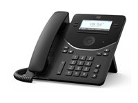 Cisco Desk Phone 9841 - VoIP-telefon - med Trusted Platform Module (TPM) 2.0 med anrops-ID/samtale venter - SIP, RTCP, RTP, SRTP, SDP - 4 linjer - karbon sort DP-9841-K9=