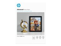 HP Advanced Glossy Photo Paper - Blank - A4 (210 x 297 mm) - 250 g/m² - 25 ark fotopapir - for ENVY 50XX; Officejet 52XX, 80XX; Photosmart B110, Wireless B110 Q5456A