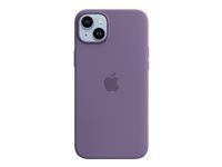 Apple - Baksidedeksel for mobiltelefon - MagSafe-samsvar - silikon - iris - for iPhone 14 Plus MQUF3ZM/A