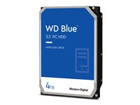 WD Blue WD40EZAX - Harddisk - 4 TB - intern - 3.5" - SATA 6Gb/s - 5400 rpm - buffer: 256 MB WD40EZAX