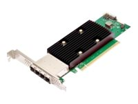Broadcom HBA 9600W-16e - Diskkontroller - 16 Kanal - SATA 6Gb/s / SAS 24Gb/s / PCIe 4.0 (NVMe) - PCIe 4.0 x16 05-50108-00