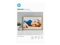 HP Advanced Photo Paper - Blank - A3 (297 x 420 mm) - 250 g/m² - 20 ark fotopapir - for Officejet 7000 E809, 7510, 76XX; Officejet Pro 77XX; Photosmart 65XX B211, B8550 Q8697A