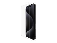 Belkin - Skjermbeskyttelse for mobiltelefon - glass - for Apple iPhone 15 Pro Max SFA102EC
