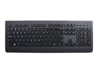 Lenovo Professional - Tastatur - trådløs - 2.4 GHz - Storbritannia 4X30H56873
