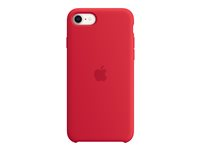 Apple - (PRODUCT) RED - baksidedeksel for mobiltelefon - silikon - rød - for iPhone 7, 8, SE (2nd generation), SE (3rd generation) MN6H3ZM/A