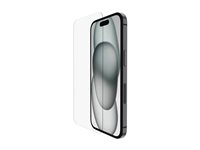 Belkin - Skjermbeskyttelse for mobiltelefon - glass - for Apple iPhone 14 Pro, 15 Pro SFA099EC