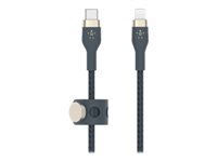 Belkin BOOST CHARGE - Lightning-kabel - 24 pin USB-C hann til Lightning hann - 1 m - blå CAA011BT1MBL