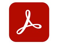 Adobe Acrobat Pro for enterprise - Feature Restricted Licensing Subscription Renewal - 1 bruker - STAT - Value Incentive Plan - Nivå 1 (1-9) - Win, Mac - EU English 65300484BC01A12