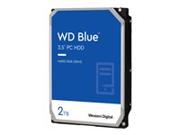 WD Blue WD20EARZ - Harddisk - 2 TB - intern - 3.5" - SATA 6Gb/s - 5400 rpm - buffer: 64 MB WD20EARZ
