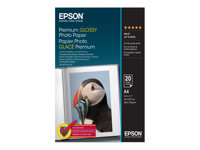 Epson Premium - Blank - A4 (210 x 297 mm) - 255 g/m² - 20 ark fotopapir - for EcoTank ET-2650, 2750, 2751, 2756, 2850, 2851, 2856, 4750, 4850 C13S041287