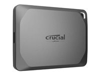 Crucial X9 Pro - SSD - kryptert - 2 TB - ekstern (bærbar) - USB 3.2 Gen 2 (USB-C kontakt) - 256-bit AES CT2000X9PROSSD9