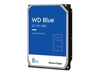 WD Blue WD80EAAZ - Harddisk - 8 TB - intern - 3.5" - SATA 6Gb/s - 5640 rpm - buffer: 256 MB WD80EAAZ