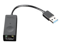 Lenovo ThinkPad USB 3.0 Ethernet adapter - Nettverksadapter - USB 3.0 - Gigabit Ethernet 4X90S91830