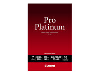 Canon Photo Paper Pro Platinum - A3 plus (329 x 423 mm) - 300 g/m² - 10 ark fotopapir - for PIXMA iP8720, IX6820, PRO-1, PRO-10, PRO-100, Pro9000, Pro9000 Mark II, Pro9500 2768B018