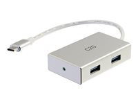 C2G USB-C Hub with 4 USB-A Ports - Hub - 4 x USB 3.1 - stasjonær 89153