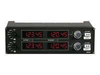 Logitech Flight Radio Panel - Instrumentpanel for flyvningssimulator - kablet - for PC 945-000011