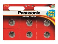 Panasonic Lithium Power - Value Pack - batteri 6 x CR2016 - Li 2B360582