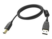 Vision Professional - USB-kabel - USB (hann) til USB-type B (hann) - USB 2.0 - 3 m - svart TC 3MUSB/BL