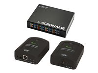 Acroname USBHub3+ - BYOD solution for Poly Studio Room Kit - hub - 8 x USB 3.2 Gen 1 - stasjonær - med Icron USB 2.0 Ranger 2311 9C9U4AA