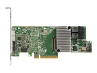 Broadcom MegaRAID 9361-8i - Diskkontroller - 8 Kanal - SATA / SAS 12Gb/s - lav profil - RAID RAID 0, 1, 5, 6, 10, 50, 60 - PCIe 3.0 x8 05-25420-17