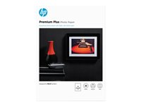HP Premium Plus Photo Paper - Halvblank - A4 (210 x 297 mm) - 300 g/m² - 20 ark fotopapir - for ENVY 50XX; ENVY Inspire 7255, 79XX; Officejet 52XX, 80XX; Photosmart B110, Wireless B110 CR673A