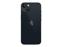 Apple iPhone 13 - 5G smartphone - dobbelt-SIM / Internminne 512 GB - OLED-display - 6.1" - 2532 x 1170 piksler - 2x bakkameraer 12 MP, 12 MP - front camera 12 MP - midnatt MLQC3QN/A
