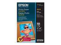Epson - Blank - 102 x 152 mm - 200 g/m² - 100 ark fotopapir - for EcoTank ET-2850, 2851, 2856, 4850; EcoTank Photo ET-8500; EcoTank Pro ET-5800 C13S042548
