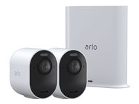 Arlo Ultra 2 Spotlight Camera - Add-on - nettverksovervåkingskamera - utendørs, innendørs - værbestandig - farge (Dag og natt) - 8 MP - lyd - trådløs - Wi-Fi - Bluetooth 4.2 LE - DC 5 V VMC5040-200EUS