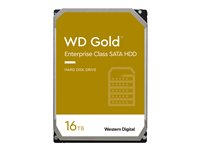 WD Gold WD161KRYZ - Harddisk - 16 TB - intern - 3.5" - SATA 6Gb/s - 7200 rpm - buffer: 512 MB WD161KRYZ