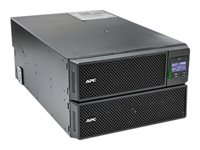 APC Smart-UPS SRT 10000VA RM - UPS (kan monteres i rack) - AC 230 V - 10 kW - 10000 VA - Ethernet 10/100, USB - utgangskontakter: 14 - 6U - svart - for P/N: AR2487G, AR3100W, AR3105SP, AR3105W, AR3155W, AR3305W, AR3355SP, AR3355W, NBWL0356A SRT10KRMXLI