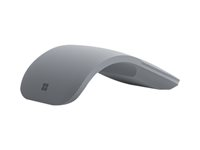 Microsoft Surface Arc Mouse - Mus - optisk - 2 knapper - trådløs - Bluetooth 4.1 - lysegrå - kommersiell - for Surface Pro 7 FHD-00003