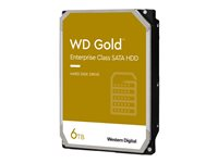 WD Gold WD6003FRYZ - Harddisk - 6 TB - intern - 3.5" - SATA 6Gb/s - 7200 rpm - buffer: 256 MB WD6003FRYZ