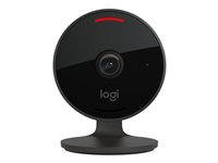 Logitech Circle View - Nettverksovervåkingskamera - utendørs, innendørs - værbestandig - farge (Dag og natt) - 1920 x 1080 - 1080p - lyd - trådløs - Wi-Fi 961-000490