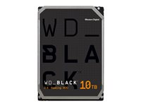 WD Black WD101FZBX - Harddisk - 10 TB - intern - 3.5" - SATA 6Gb/s - 7200 rpm - buffer: 256 MB WD101FZBX
