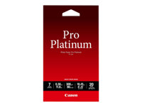 Canon Photo Paper Pro Platinum - 100 x 150 mm - 300 g/m² - 20 ark fotopapir - for PIXMA iP3600, MP240, MP480, MP620, MP980 2768B013
