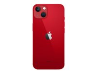 Apple iPhone 13 - (PRODUCT) RED - 5G smartphone - dobbelt-SIM / Internminne 128 GB - OLED-display - 6.1" - 2532 x 1170 piksler - 2x bakkameraer 12 MP, 12 MP - front camera 12 MP - rød MLPJ3QN/A
