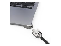 Compulocks Ledge Lock Adapter for MacBook Air M2 2022 with Keyed Lock - Sikkerhetssporlåsadapter - med nøkkellås - for Apple MacBook Air M2 MBALDG04KL