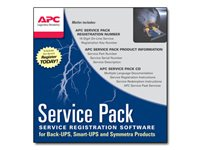 APC Extended Warranty Service Pack - Teknisk kundestøtte - rådgivning via telefon - 1 år - 24x7 - for P/N: SMX1000C, SMX48RMBP2US, SMX750C, SRT1000RMXLI-NC, SRT48BPJ, SRT72BPJ, SRT72RMBPUS WBEXTWAR1YR-SP-02
