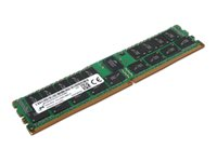Lenovo - DDR4 - modul - 32 GB - DIMM 288-pin - 3200 MHz / PC4-25600 - 1.2 V - registrert - ECC - grønn - for ThinkStation P620 30E0, 30E1 4X71B67861
