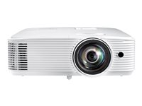 Optoma W309ST - DLP-projektor - portabel - 3D - 3800 lumen - WXGA (1280 x 800) - 16:10 - 720p - kortkast fast linse E9PD7DR01EZ1