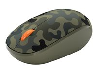 Microsoft Bluetooth Mouse - Forest Camo Special Edition - mus - optisk - 3 knapper - trådløs - Bluetooth 5.0 LE 8KX-00030