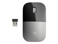 HP Z3700 - Mus - trådløs - 2.4 GHz - USB trådløs mottaker - sølv - for HP 20, 22, 24, 27, 460; Pavilion 24, 27, 590, 595, TP01; Pavilion Laptop 14, 15 X7Q44AA#ABB