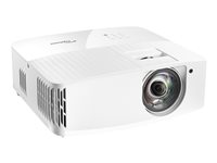 Optoma 4K400STx - DLP-projektor - 3D - 4000 lumen - 3840 x 2160 - 16:9 - 4K - kortkast fast linse E9PV7KJ01EZ2