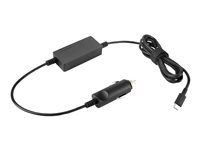Lenovo 65W USB-C DC Travel Adapter - Bilstrømadapter - DC 12 / 24 V - 65 watt - Campus - for ThinkPad X1 Yoga Gen 8 21HQ 40AK0065WW