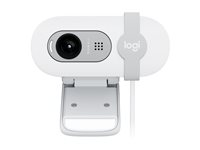 Logitech BRIO 100 - Nettkamera - farge - 2 MP - 1920 x 1080 - 720p, 1080p - lyd - USB 960-001617
