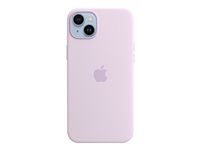 Apple - Baksidedeksel for mobiltelefon - MagSafe-samsvar - silikon - lilla - for iPhone 14 Plus MPT83ZM/A