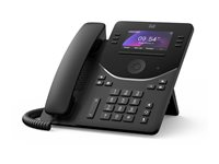Cisco Desk Phone 9851 - VoIP-telefon - med Trusted Platform Module (TPM) 2.0 med anrops-ID/samtale venter - SIP, RTCP, RTP, SRTP, SDP - 46 linjer - karbon sort DP-9851-K9=