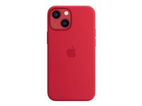 Apple - (PRODUCT) RED - baksidedeksel for mobiltelefon - med MagSafe - silikon - rød - for iPhone 13 mini MM233ZM/A