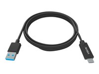 Vision Professional - USB-kabel - USB-type A (hann) til 24 pin USB-C (hann) - USB 3.1 - 2 m - svart TC 2MUSBCA/BL